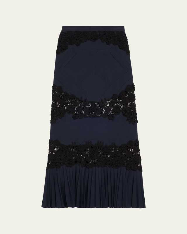 Madeline Crochet Knit Maxi Skirt